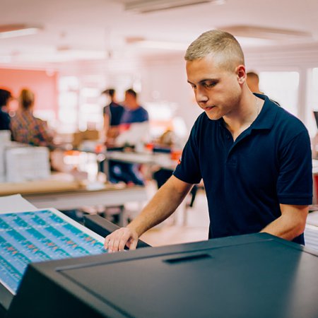 Reprographic operator